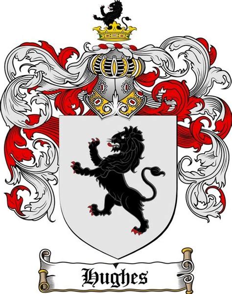 HUGHES FAMILY CREST - COAT OF ARMS | Family crest, Coat of arms, Arms