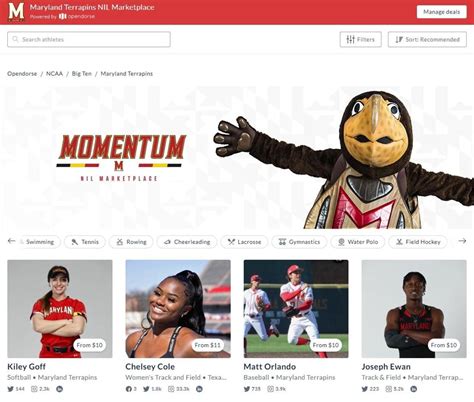 University of Maryland athletics launches marketplace for student ...