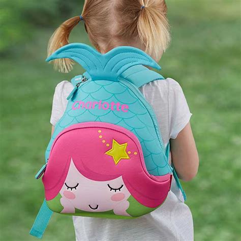 Personalized Toddler Backpack - Mermaid