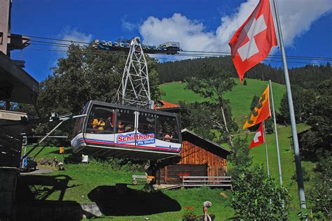 Schilthorn Cable Car Murren Photograph by Chris Pickett - Pixels