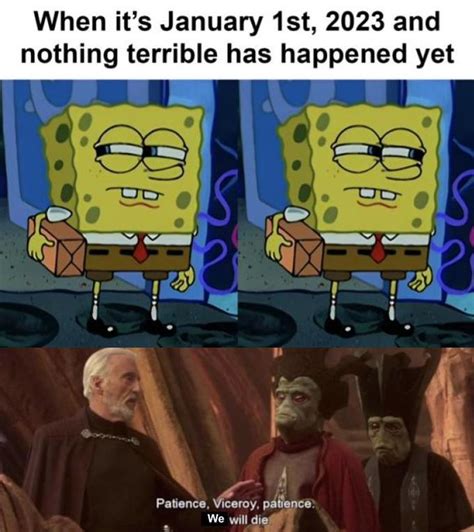 Patience Young One. (Found meme on r/BikiniBottomTwitter | /r ...