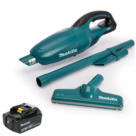 Makita DCL180Z 18V Li-ion Cordless Vacuum Cleaner With 1 x 5.0Ah BL1850 Battery | eBay