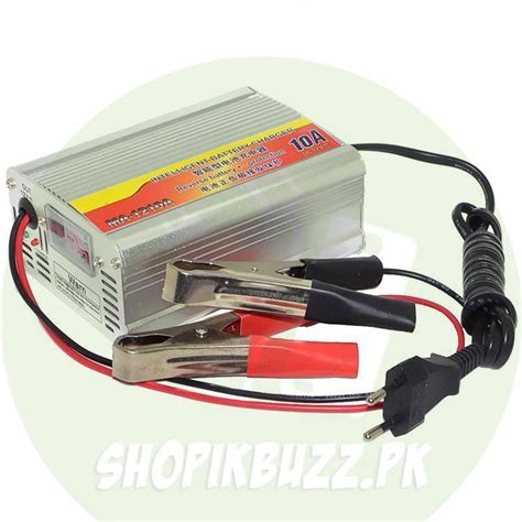 Car Battery Charger 12v 10A Automatic Intelligent | Shopikbuzz