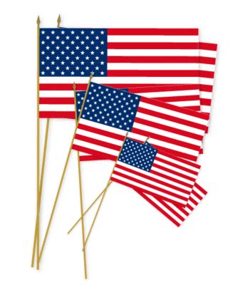 American Stick Flags - 8" X 12" | Misc. Accessories