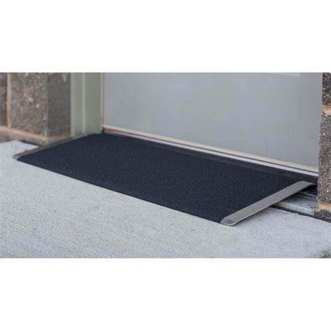 8" L x 32" W - EZ-Access Transitions Aluminum Angled Entry Threshold Ramp - Walmart.com ...