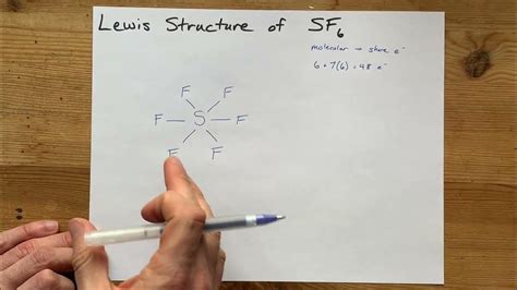 Lewis Structure of SF6 (sulfur hexafluoride) - YouTube