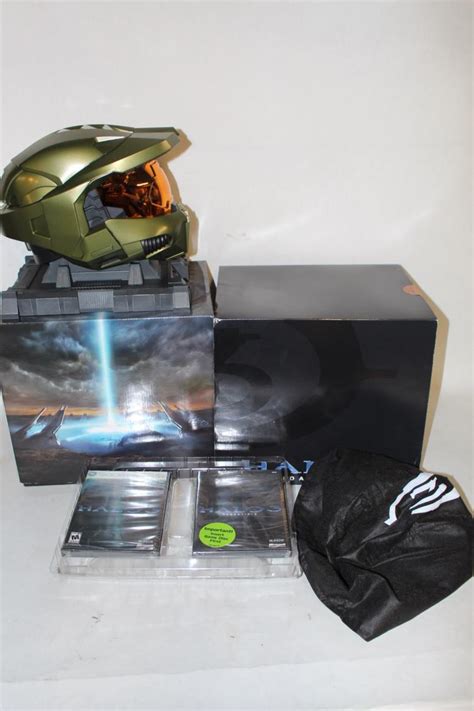 Sold Price: Halo 3 Legendary Edition w/ Helmet, NIB for launch on 9/25 ...