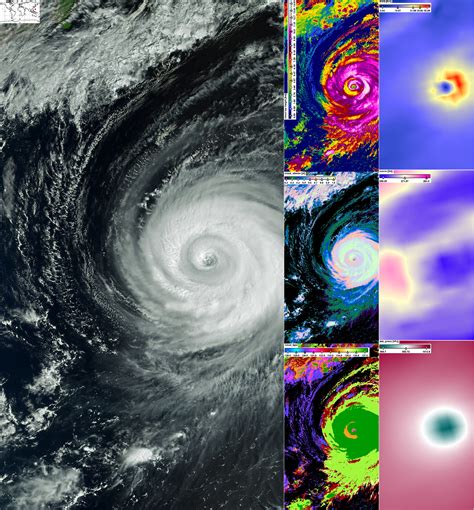 Cloud Structures - 'Tropical Cyclone' - Examples (121-132)