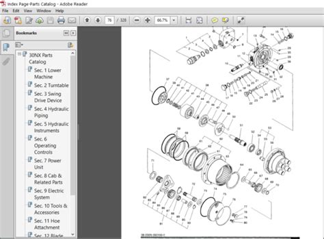 Ihi 30nx Mini Excavator Parts Manual - PDF Download - HeyDownloads - Manual Downloads