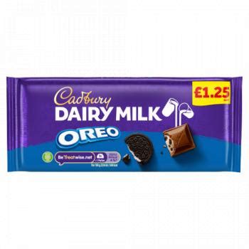 Cadbury Dairy Milk Oreo Chocolate Bar £1.25 PMP 120g - From CRAWFORDS in MAGHERA | APPY SHOP