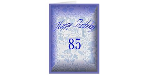 85 years old, Happy Birthday Greeting Card | Zazzle