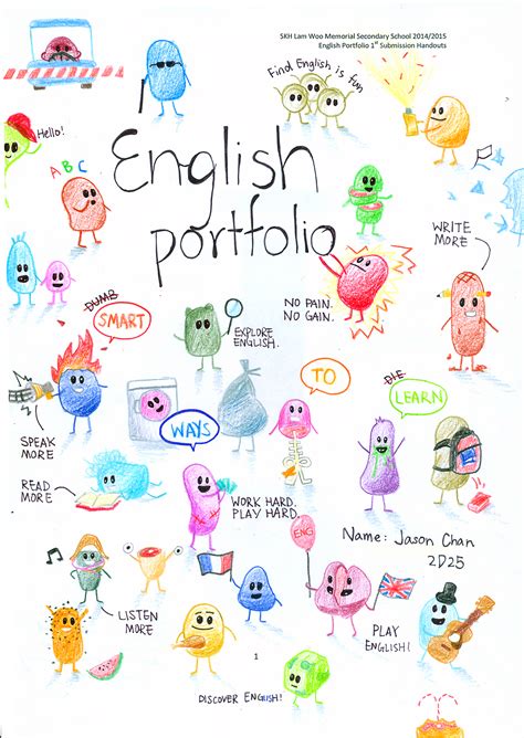 English Portfolio Cover Pages – Our English Page