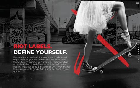 RIOT LABELS on Behance