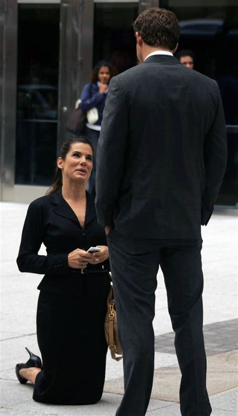 ''The Proposal'' - Sandra Bullock and Ryan Reynolds On the Set - FilmoFilia