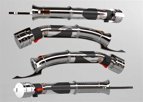 3d - Count Dooku Lightsaber by Araiel on DeviantArt