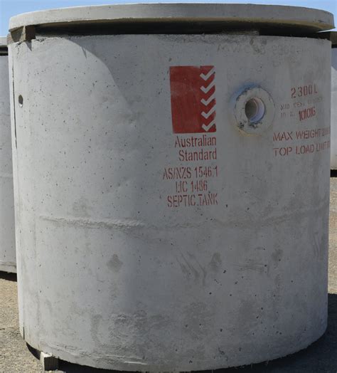 2300L Septic Tank — Mid West Concrete | Quality Concrete Manufacturers