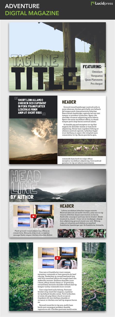 14 Magazine Layout Design Ideas for Your Inspiration