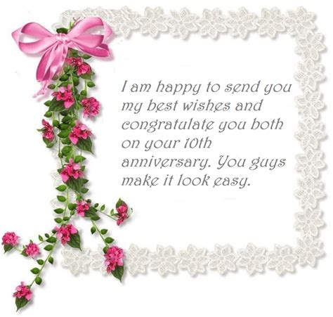 Happy 10th Wedding Anniversary Quotes Wishes Quotes Marriage Px