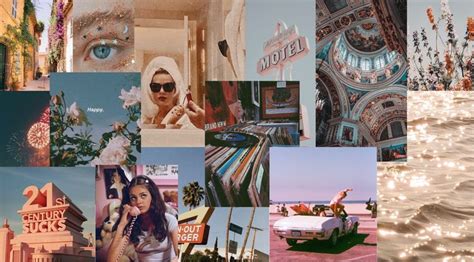 retro aesthetic wallpaper collage