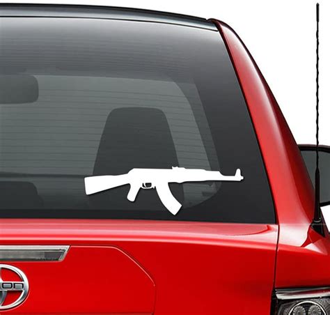 Soviet Ak-47 Assault Rifle Vinyl Decal Sticker Car Truck - Etsy