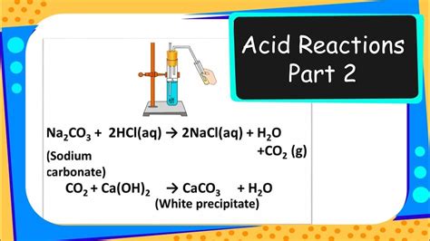 Chemistry – Metal carbonate and hygrodencarbonates - Acids, bases and ...