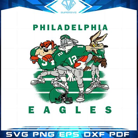 Philadelphia Eagles Cartoon Eagles Super Bowl 2023 Png