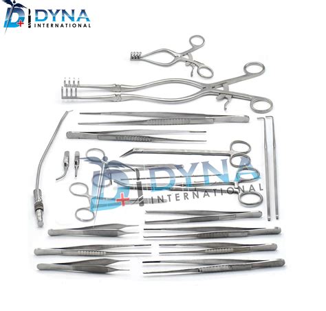 52 Pieces Vascular Surgery Surgical Instruments Set - Dynaintlshop