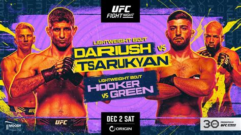 UFC Austin 2023: Dariush vs. Tsarukyan Fight Card, Date, Time in India ...