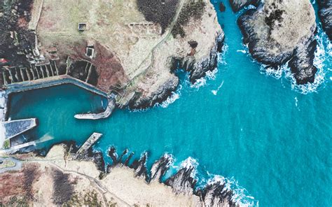 Porthgain aerial — Thomas Bown Photography