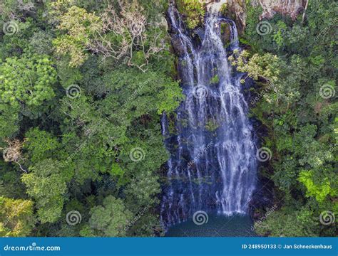 Aerial View from the Salto Cristal One of the Most Beautiful Waterfalls ...