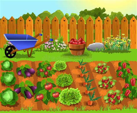 Vegetable Garden Clipart Free Free Download On Clipartmag - Riset