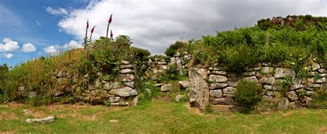 Walls at Chysauster Ancient Village, Penwith, Cornwall | Ancient Places | Photography By Martin ...