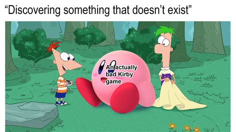 Kirby games | Discovering Something That Doesn't Exist | Know Your Meme