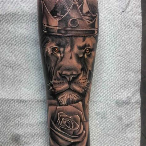 Image result for family loyalty respect tattoo | Mens lion tattoo, Lion head tattoos, Crown ...