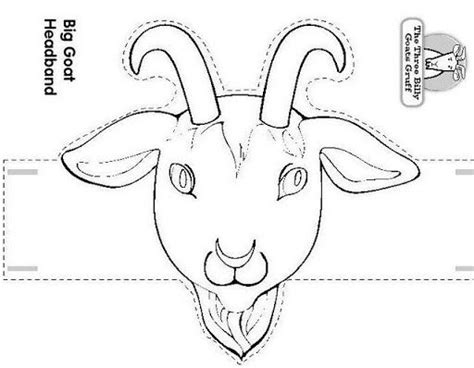 an animal mask is cut out to make it look like he has horns on his head