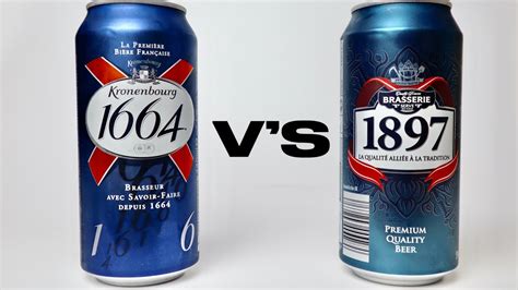 Blind taste test - Aldi's Brasserie 1897 v's Kronenbourg 1664 - YouTube