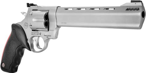 Taurus M444 Raging Bull Revolver 44 Magnum 8 3/8" Barrel 6 Round Adjustable Sight Stainless ...