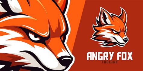 Premium Vector | Vector fox mascot illustrated logo graphic for sporty ...