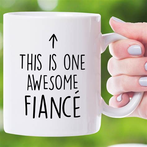 Fiance Mug, Fiance Gifts, Fiance Gift Ideas, Gift for Him, Engagement Gift, Best Fiance Gift ...