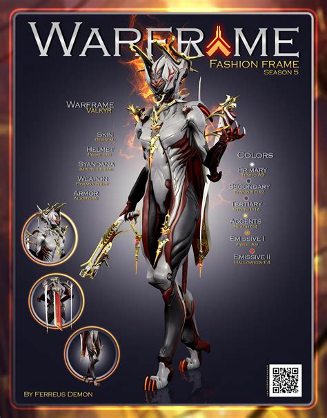 [Valkyr] fashion frame : r/WarframeRunway