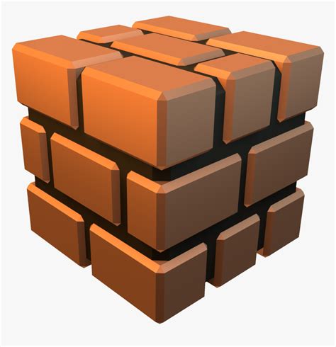 Brick Clipart Super Mario - Super Mario Bros Brick Png, Transparent Png ...