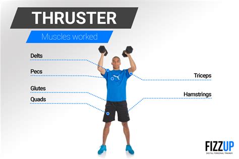 Build Muscle Mass with Thrusters | FizzUp