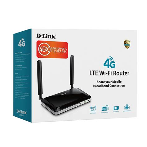 4G LTE Router with Standard-size SIM Card Slot