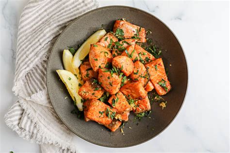 Air Fryer Salmon Bites | Salmon | Jenny Shea Rawn