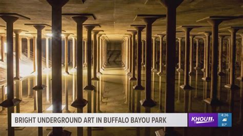 Buffalo Bayou Park to debut new art exhibit underground | khou.com