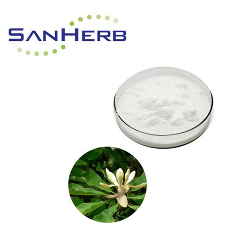 Pure Natural Magnolia Bark Extract Powder , Magnolia Officinalis Bark ...