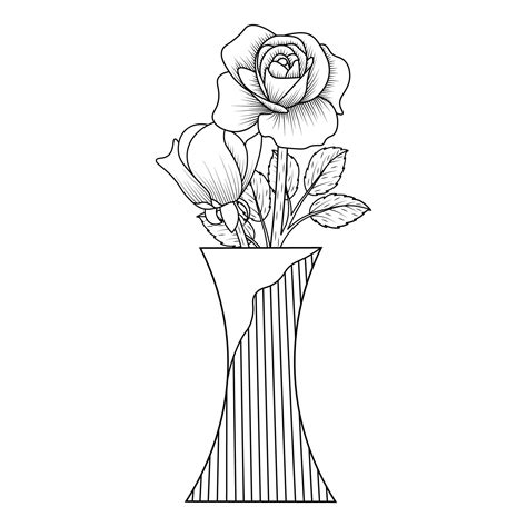 Vase Drawing Designs