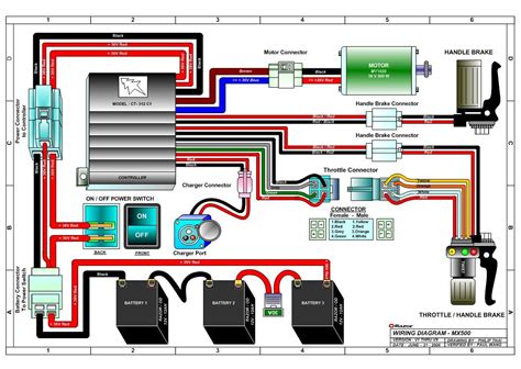 Electric Bike Circuit Diagram