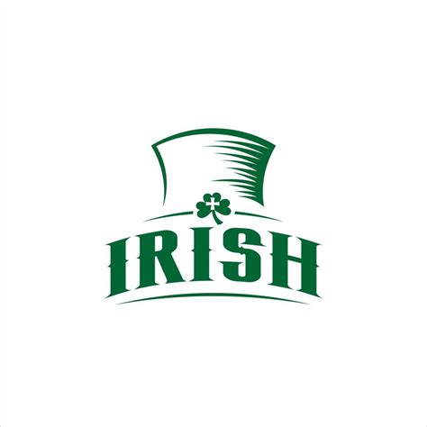 irish hat green badge logo design icon idea 6018562 Vector Art at Vecteezy