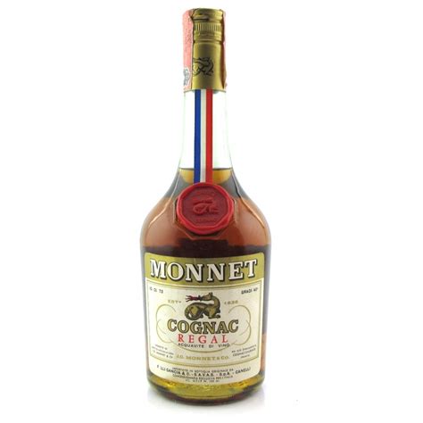 Monnet Cognac Regal 1970s | Whisky Auctioneer